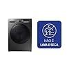 Samsung Lavadora de Roupas Digital Inverter Porta Black WW11T Inox 11kg 220V #1