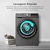 Hisense Lava e Seca, 13kg Lavagem/8kg Secagem, Steam, 13 Programas, Motor Inverter, Painel Touch, Titanium WD13X - 127V #5