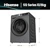 Hisense Lava e Seca, 13kg Lavagem/8kg Secagem, Steam, 13 Programas, Motor Inverter, Painel Touch, Titanium WD13X - 127V #1